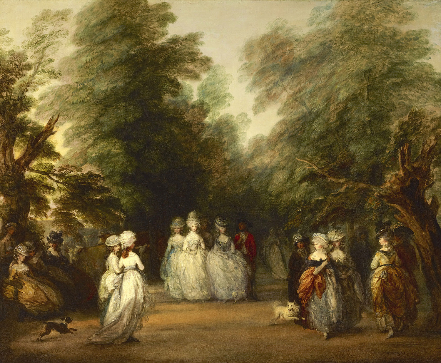 The Mall in St. James's Park by Thomas Gainsborough Art Print