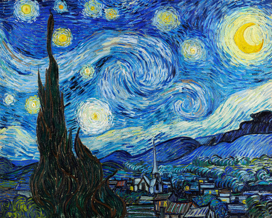 Starry Night by Vincent van Gogh Art Print