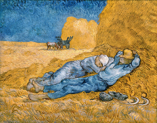 The Siesta by Vincent van Gogh Art Print