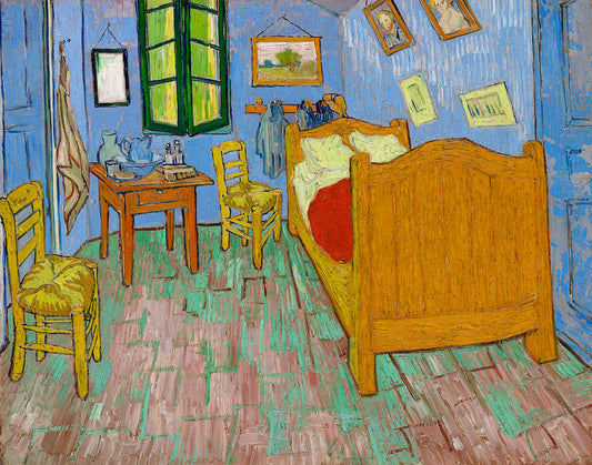 The Bedroom by Vincent van Gogh Art Print