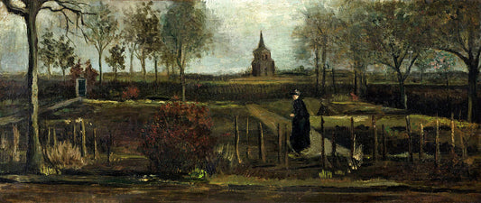 The Parsonage Garden at Nuenen by Vincent van Gogh Art Print