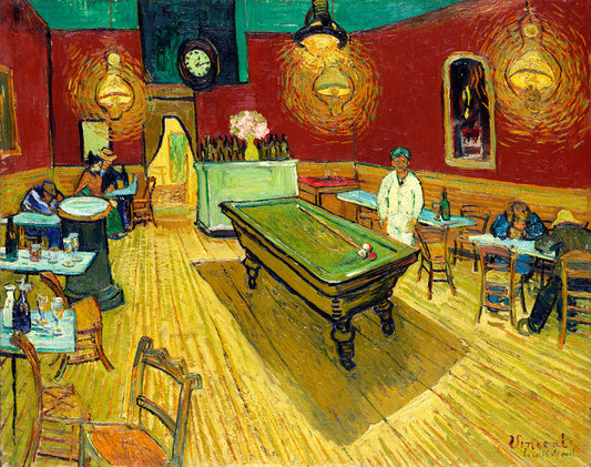 Le cafe de nuit (The Night Cafe) by Vincent van Gogh Art Print