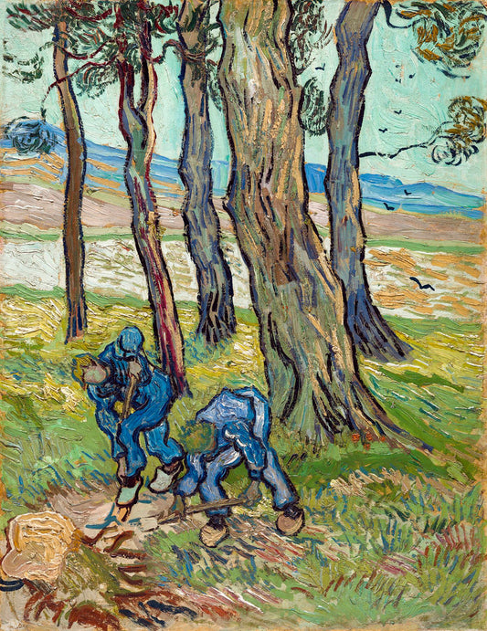 The Diggers by Vincent van Gogh Art Print
