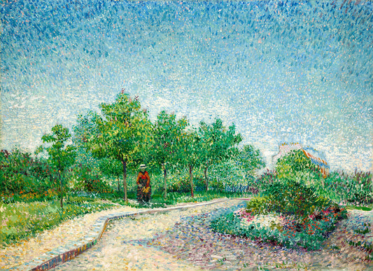 Square Saint-Pierre, Paris by Vincent van Gogh Art Print