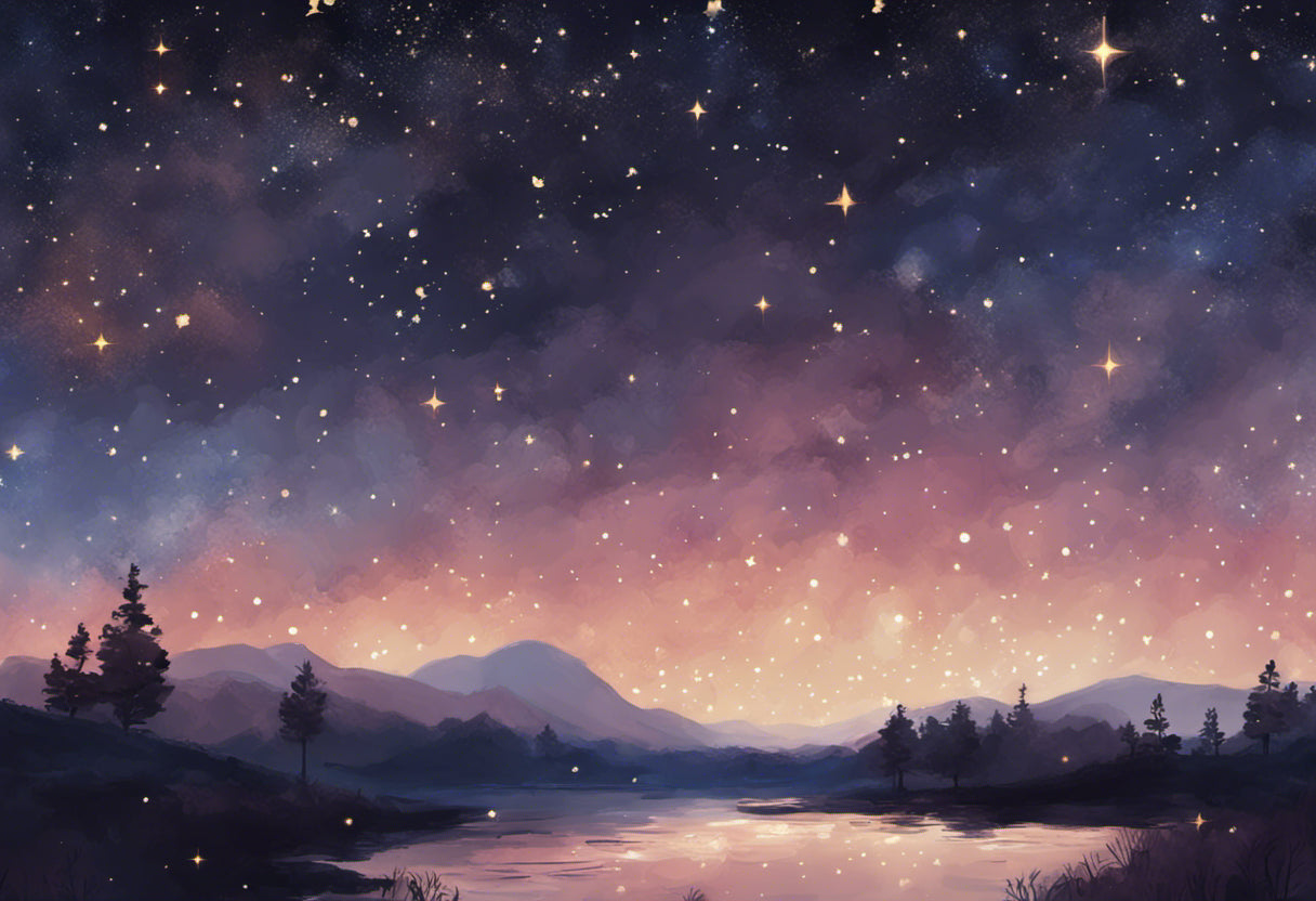 Sky Full of Stars Digital Painting Art Print