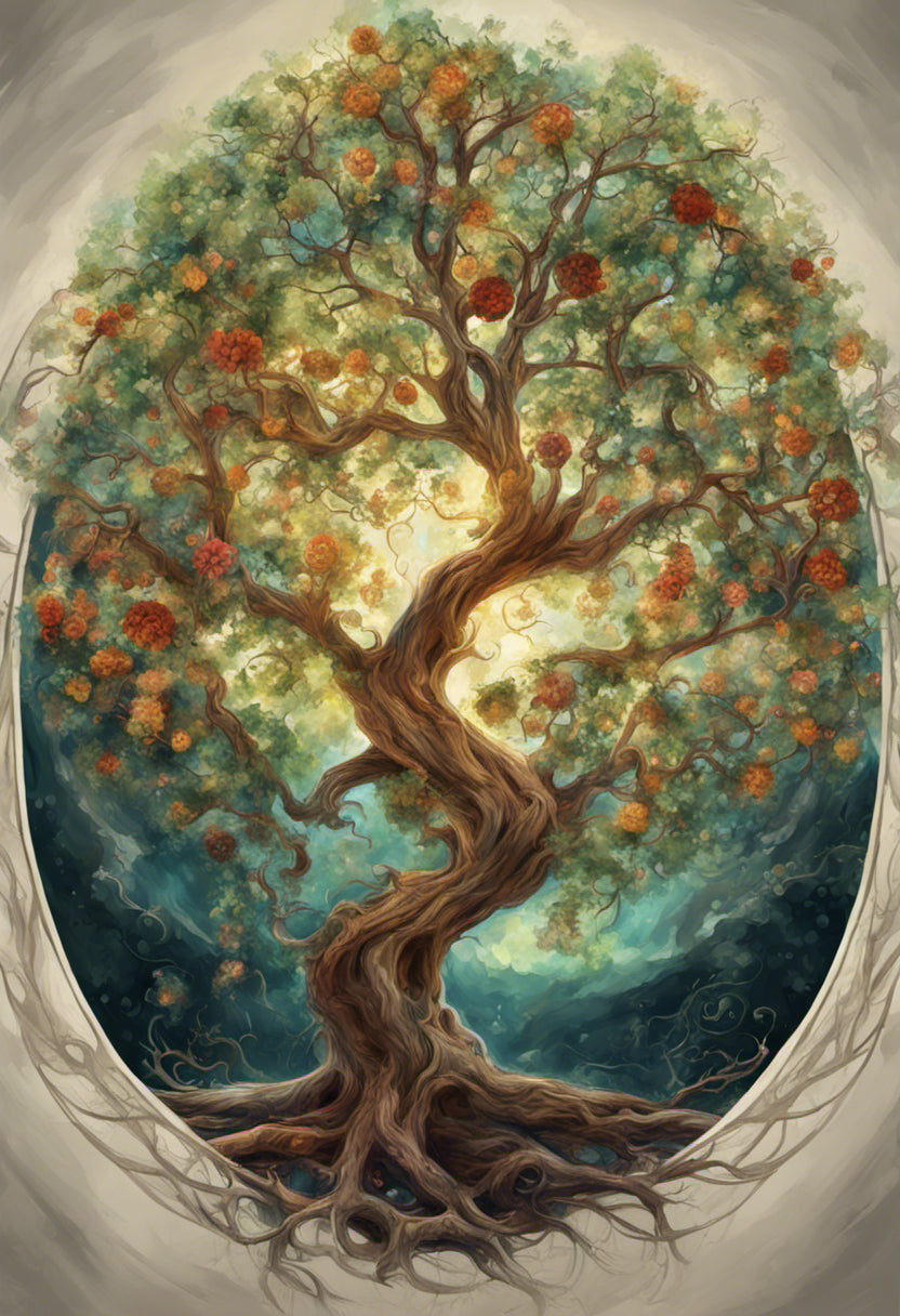 Tree of Life Digital Painting Art Print