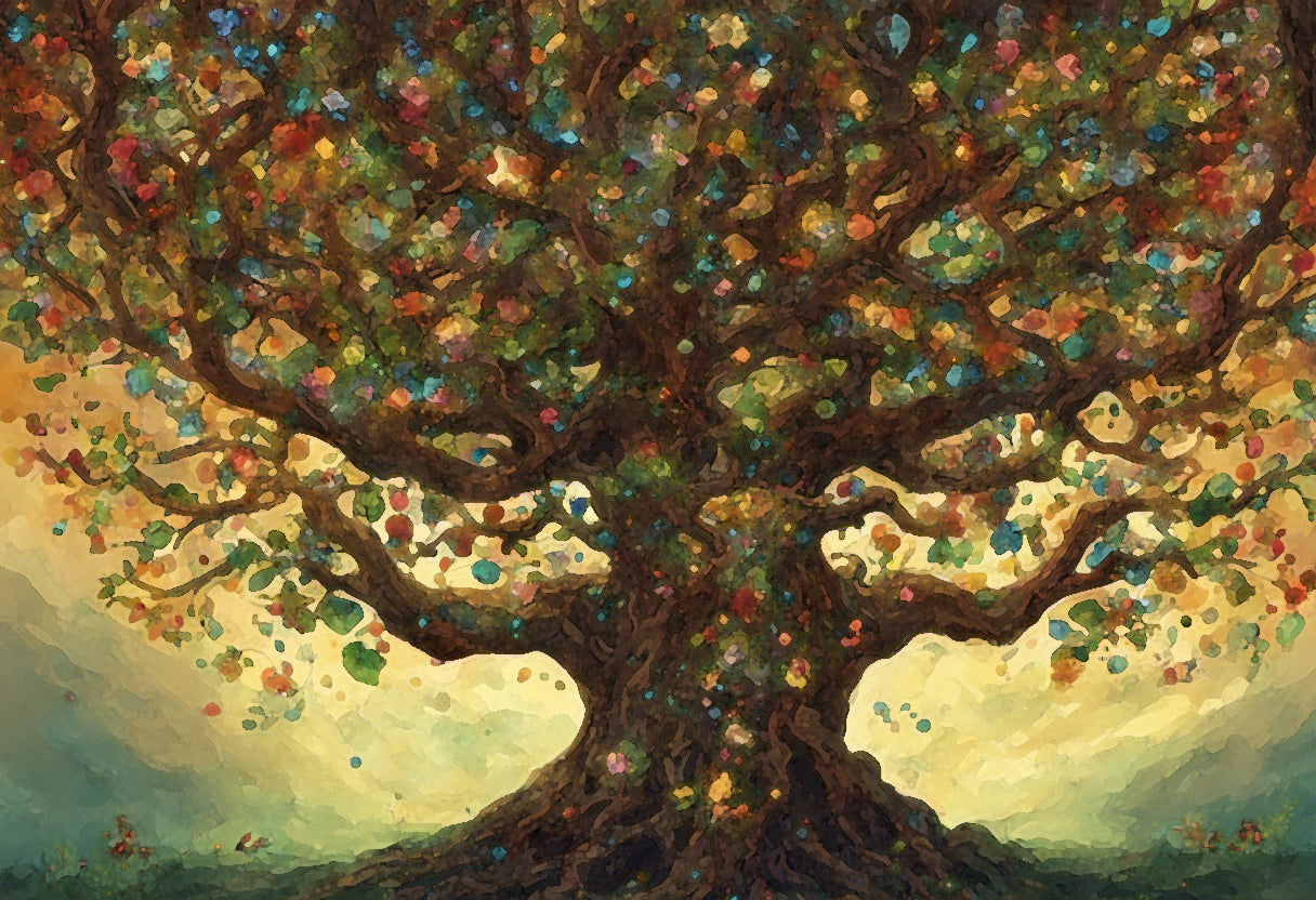 Tree of Life Digital Painting II Art Print