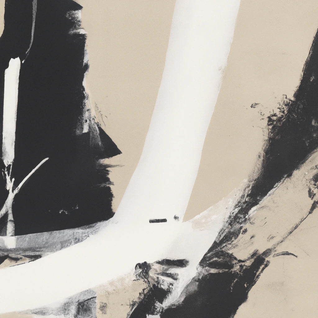 Tangled Lines III Art Print