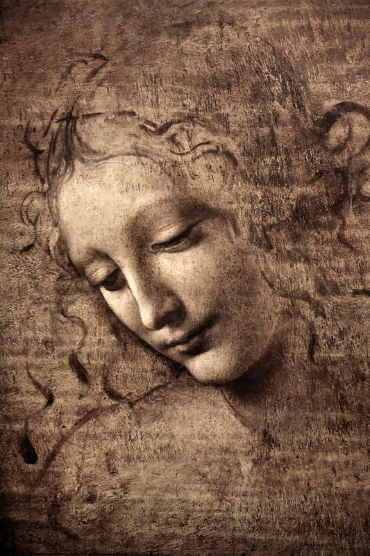 La Scapigliata by Leonardo da Vinci Art Print