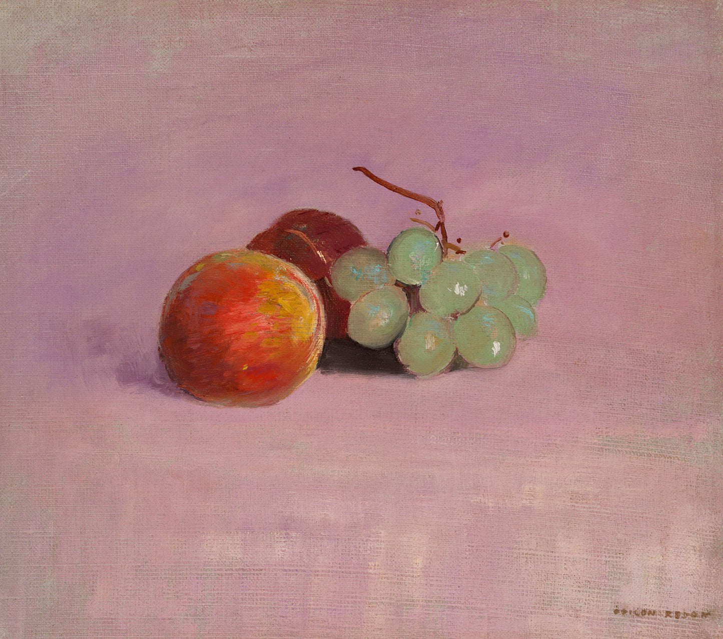 Still Life with Fruit by Odilon Redon Art Print