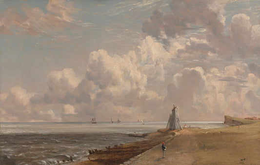 Harwich: The Low Lighthouse and Beacon Hill by John Constable Art Print