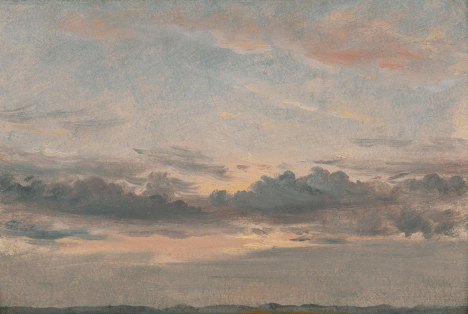 A Cloud Study, Sunset by John Constable Art Print