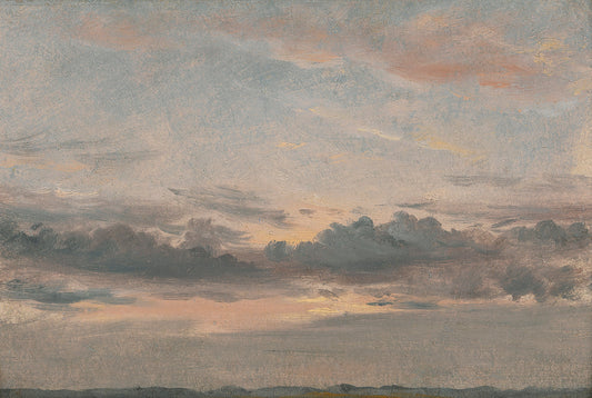 A Cloud Study, Sunset by John Constable Art Print