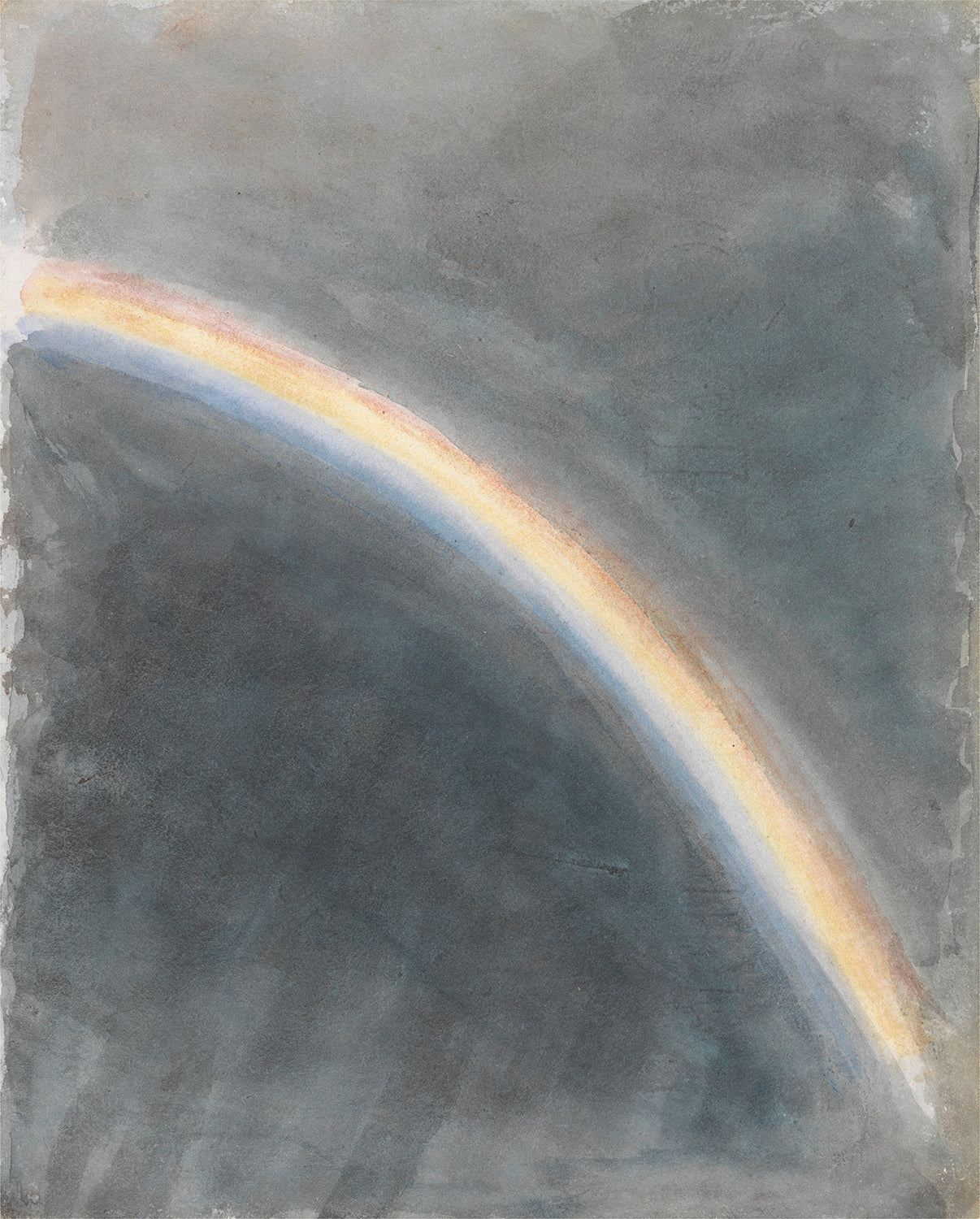 Sky Study with Rainbow by John Constable Art Print