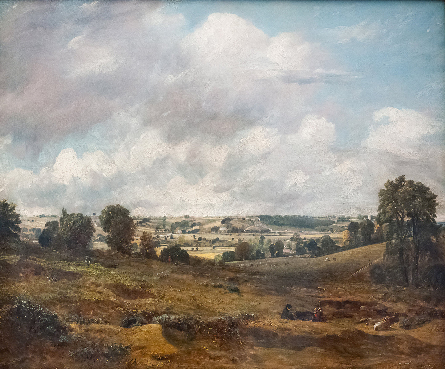 View of Dedham Vale from East Bergholt by John Constable Art Print
