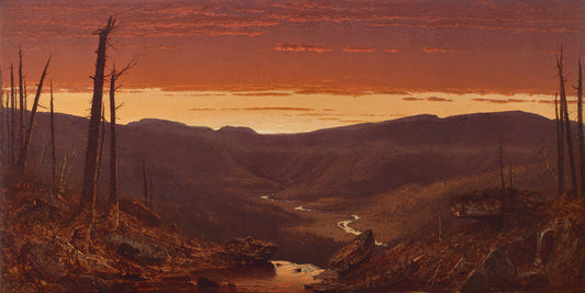 Twilight in the Catskills by Sanford Robinson Gifford Art Print