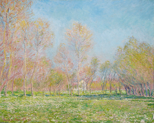 Spring in Giverny by Claude Monet