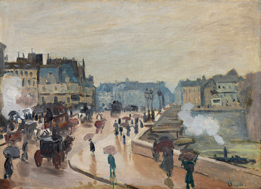 The Pont Neuf by Claude Monet