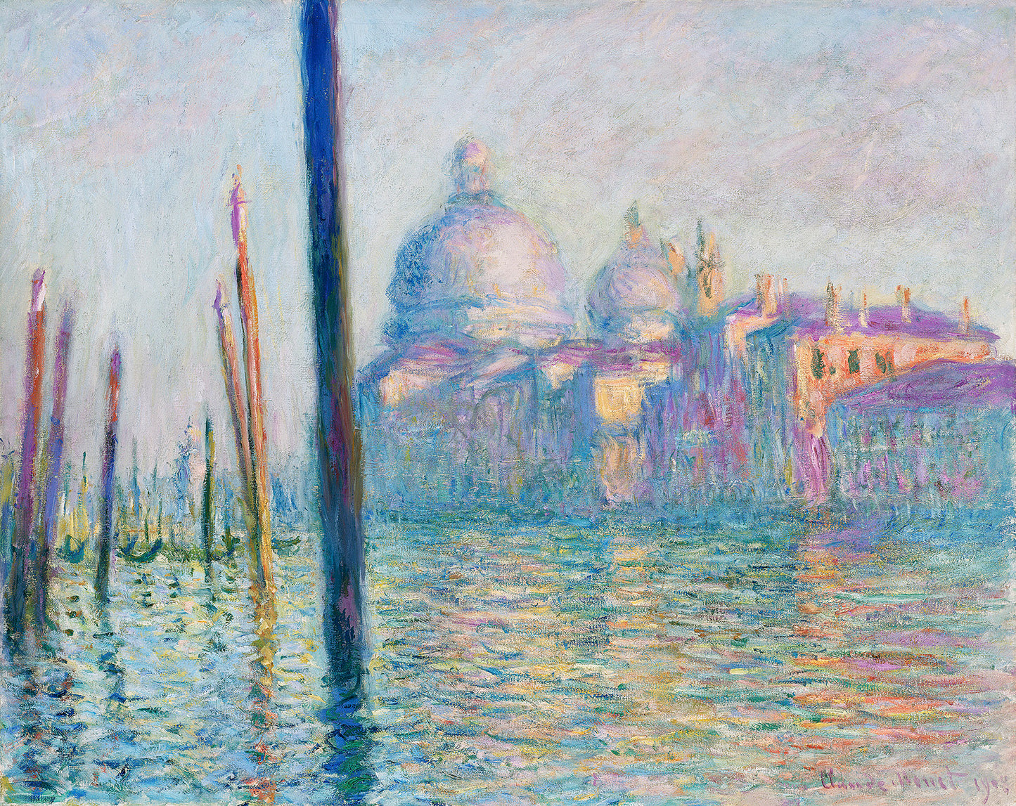 Le Grand Canal by Claude Monet