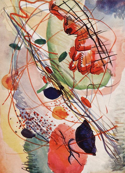 Aquarell by Wassily Kandinsky