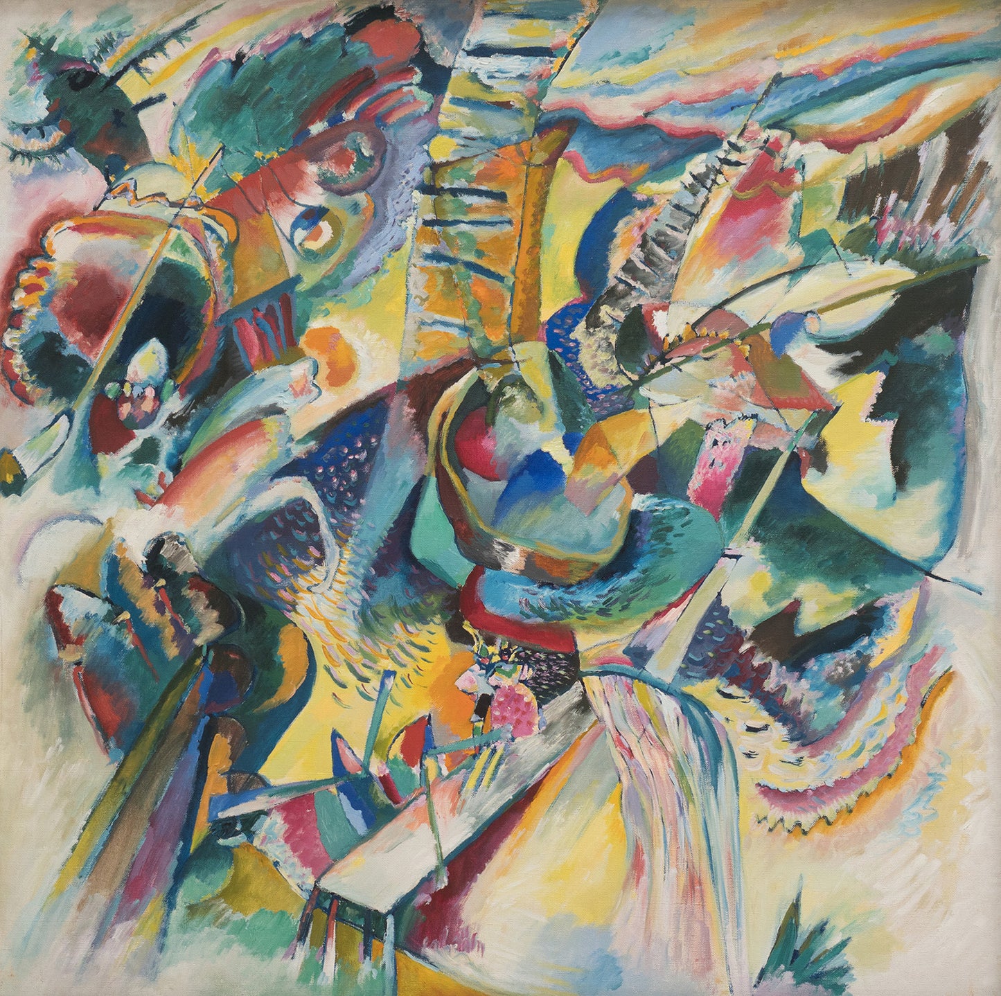 Improvisation Gorge by Wassily Kandinsky