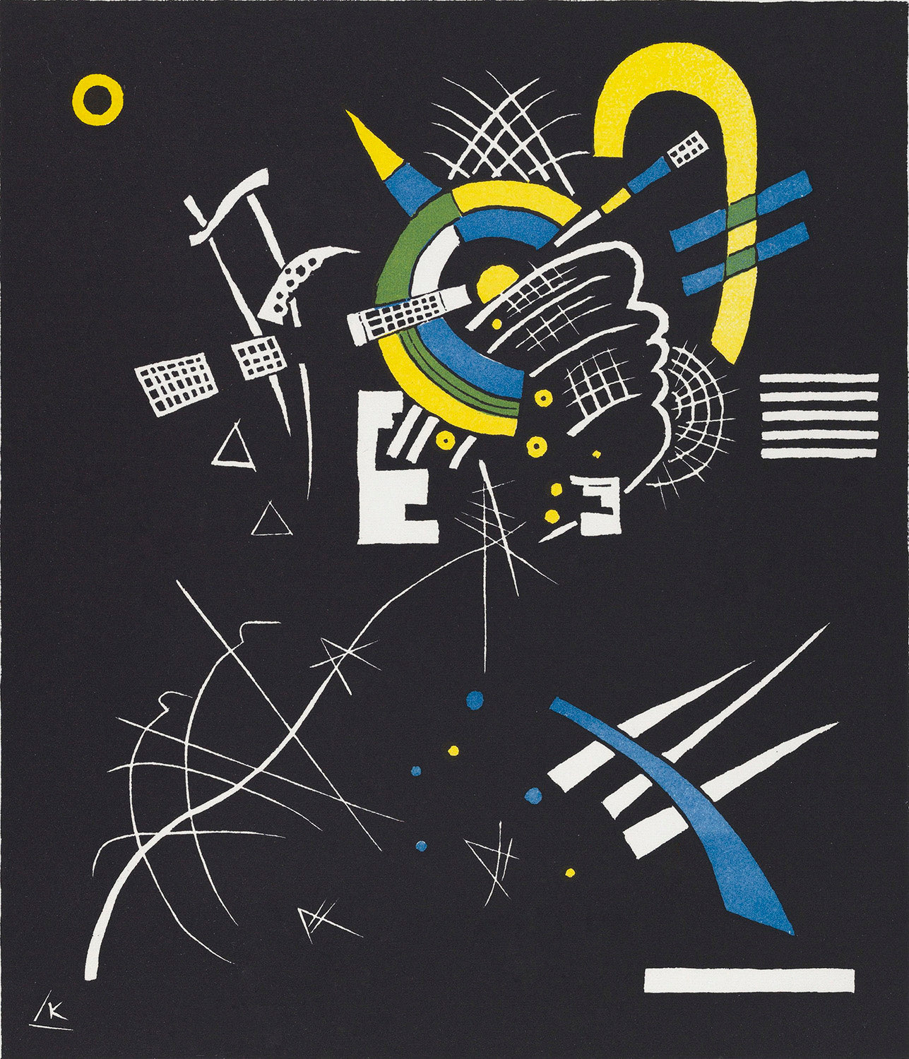 Kleine Welten VII (Small Worlds VII) by Wassily Kandinsky