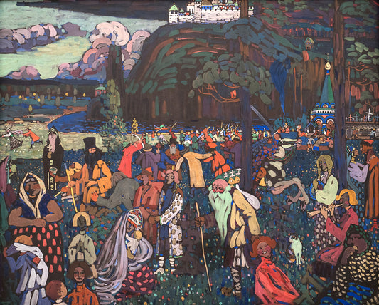 Colorful Life by Wassily Kandinsky
