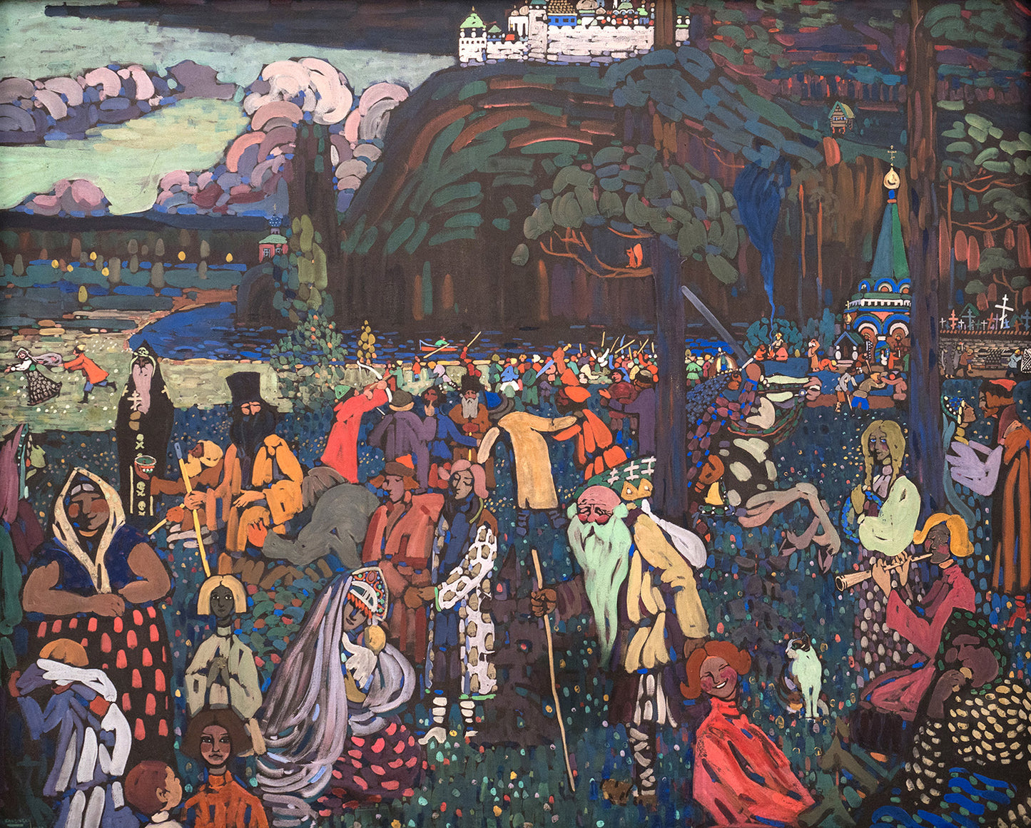 Colorful Life by Wassily Kandinsky