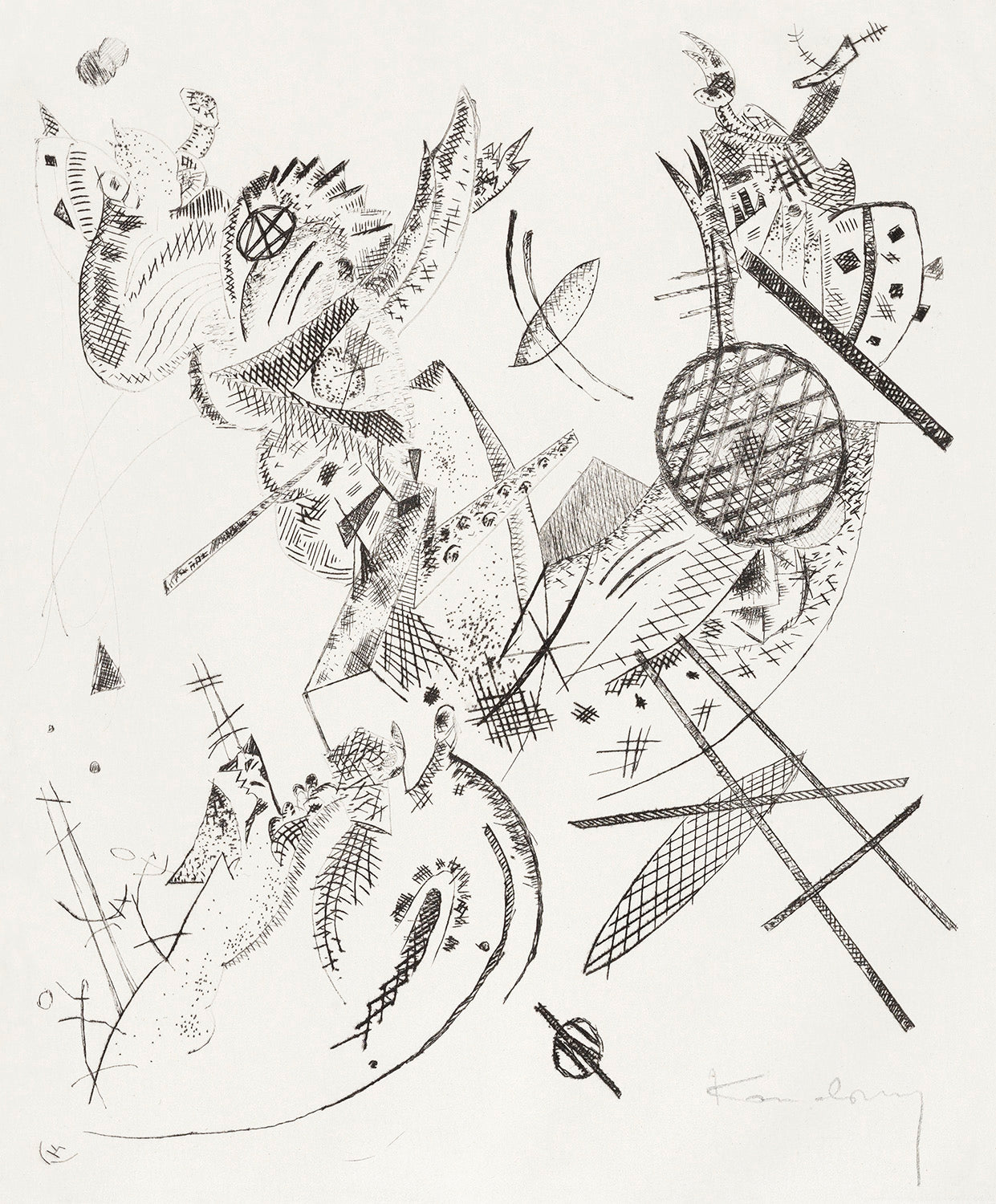 Kleine Welten XII (Small Worlds XII) by Wassily Kandinsky