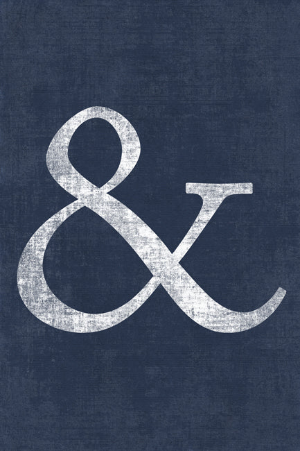 Ampersand, poster print