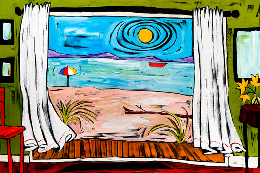 Beachside by Ben Mann Poster Print