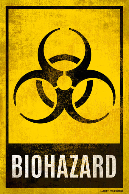 Biohazard Sign Poster