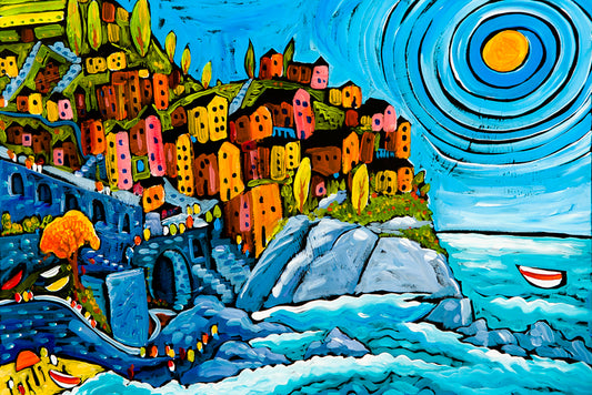 Cinque Terra by Ben Mann Poster Print