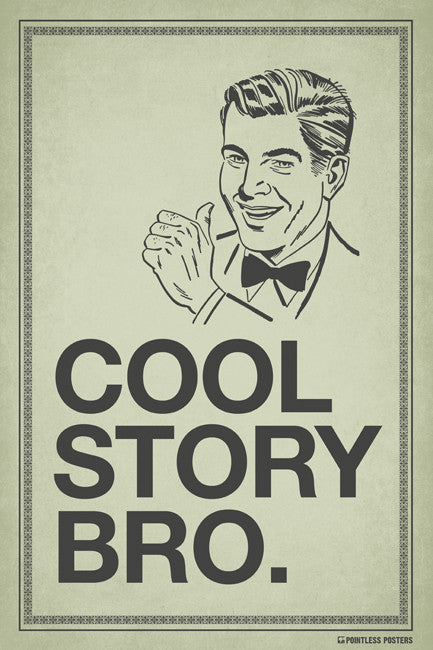 Cool Story Bro Poster