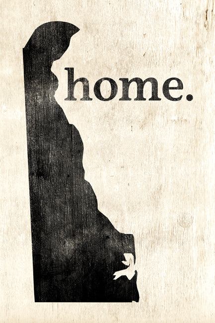 Delaware Home Poster Print