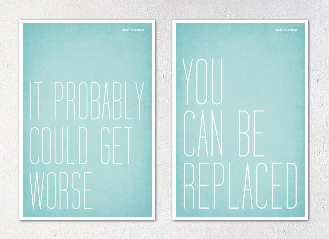 Demotivational Office Posters