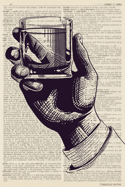 Drink Up (dictionary background) Poster