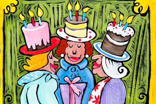 Frosting Friends by Ben Mann Poster Print