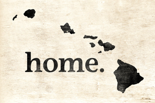 Hawaii Home Poster Print