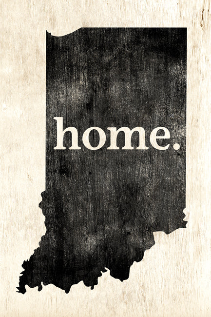 Indiana Home Poster Print