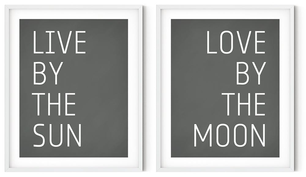 Inspirational Bedroom Canvas Decor (Set of 2 Canvas Prints)