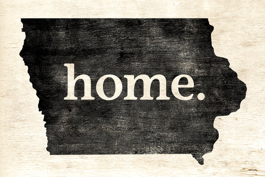 Iowa Home Poster Print