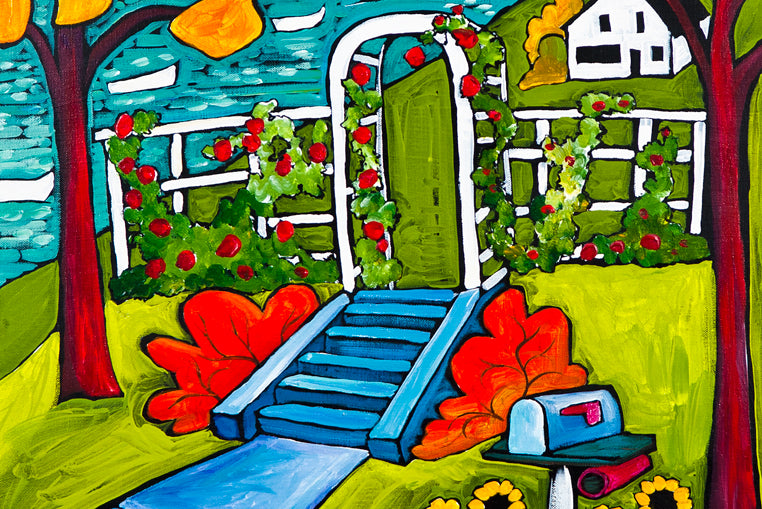 Island Garden by Ben Mann Poster Print