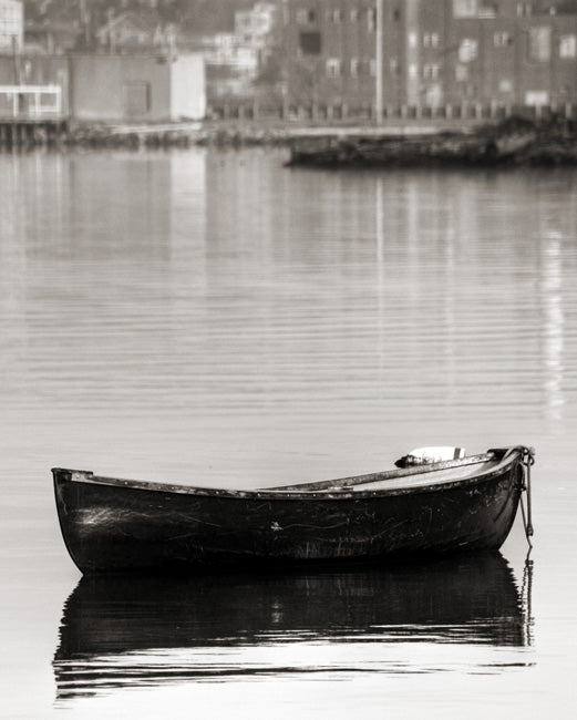 Bellingham Bay Boat, premium art print