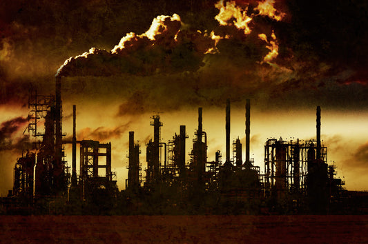 Industrial III, premium art print