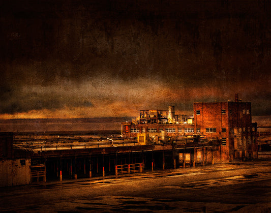 Industrial IV, premium art print