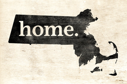 Massachusetts Home Poster Print