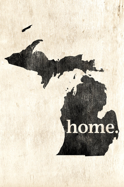 Michigan Home Poster Print