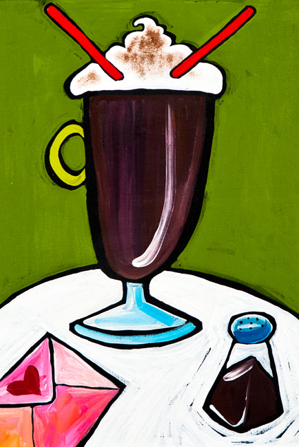 Mocha For Two by Ben Mann Poster Print