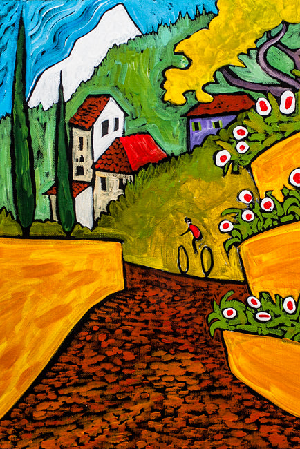 Mountain Town by Ben Mann Poster Print